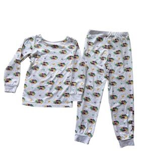 The Royal Standard Kids Mardi Gras King Cake Pajamas Set size 4T